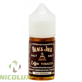 Жидкость Black Jack SALT Coffee tobacco 
