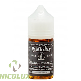 Жидкость Black Jack SALT Western tobacco 